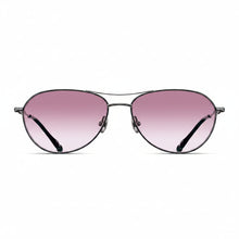 Unisex | M3139 Aviator Sunglass | Ruthenium | Pink Gradient Lenses | 57MM