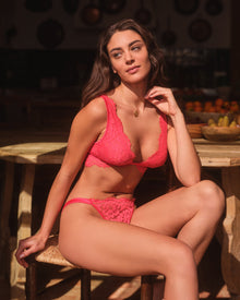 Pink Bralette - Magnolia Tall Triangle Bralette