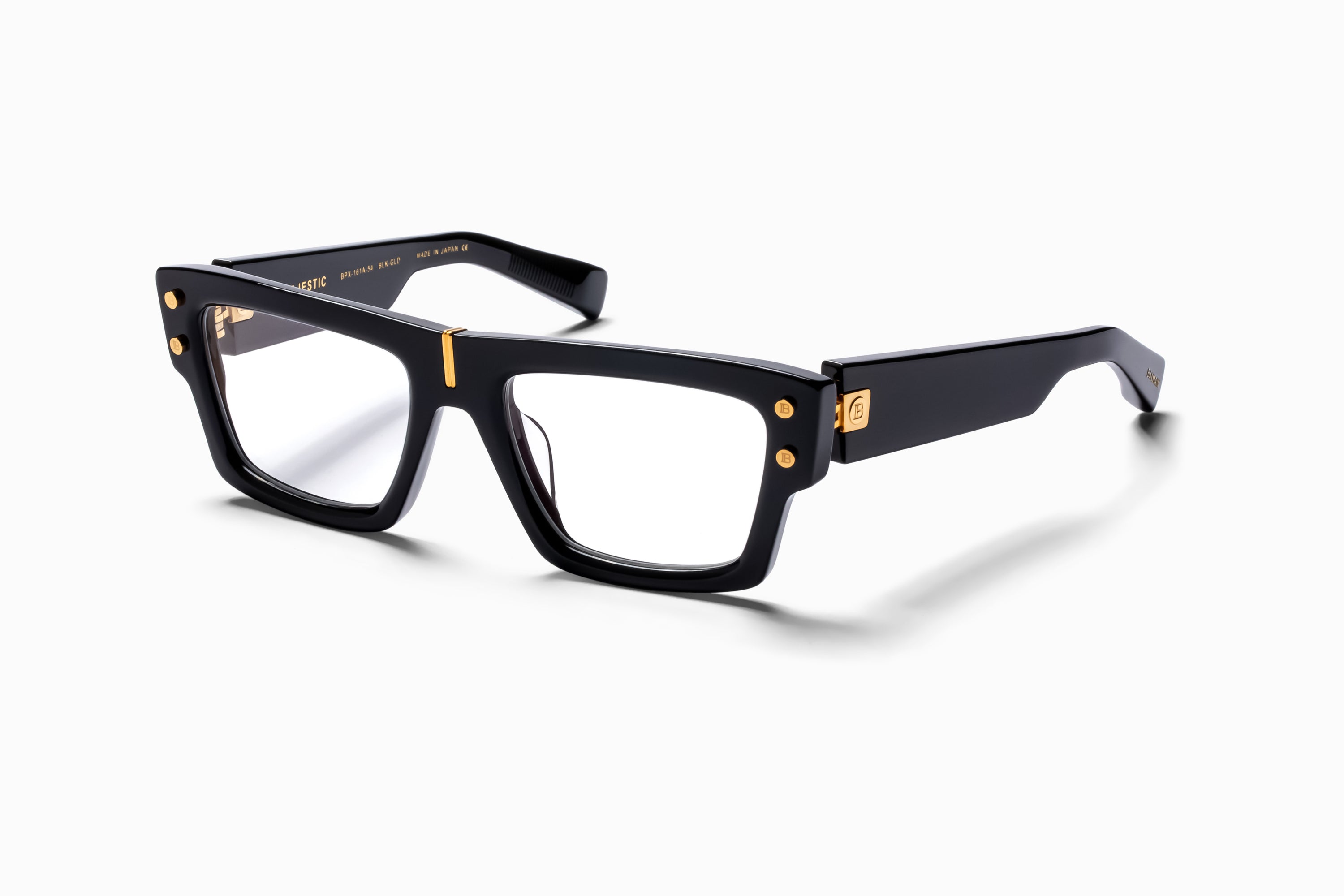 Unisex | Majestic Optical | Black - Gold | Clear