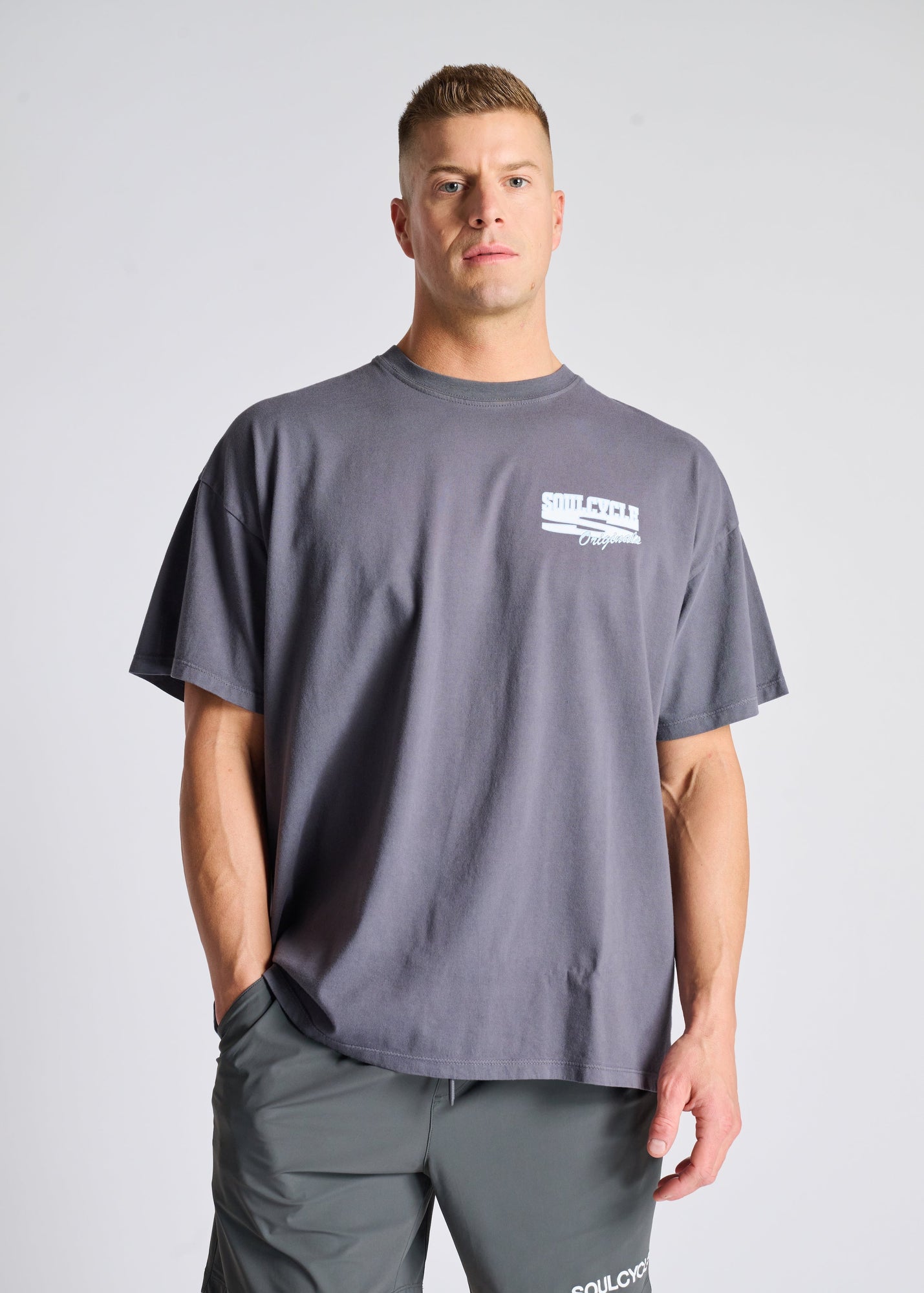 Soul by SoulCycle | Ruby Tee | Grey