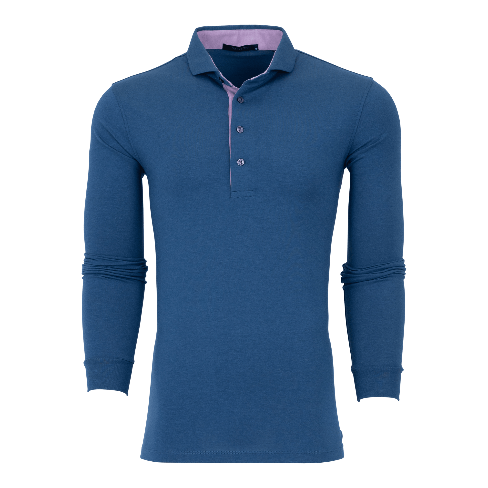 Men | Apache Ii Long Sleeve Polo | Fjord