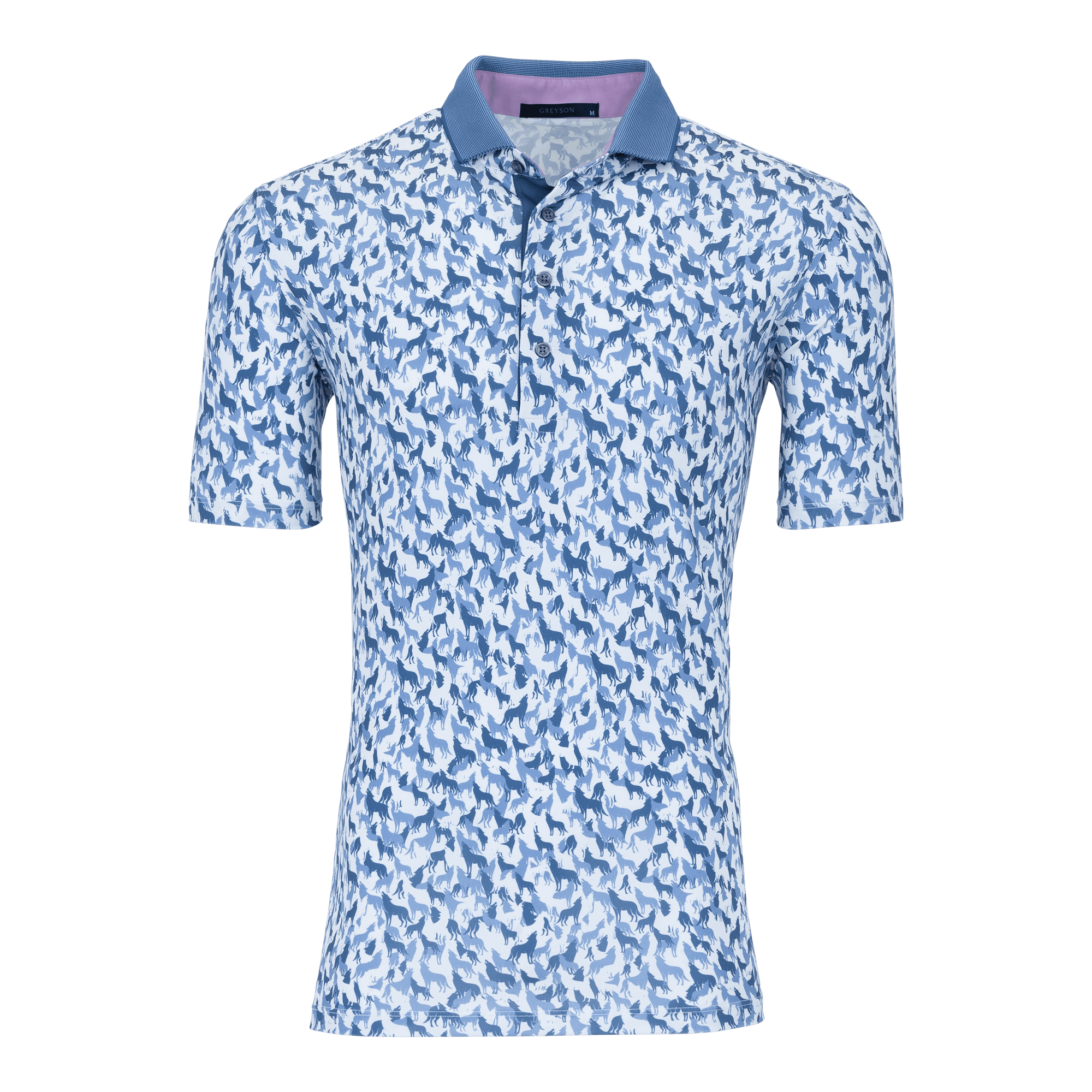 Men | Micro In The Shadows Polo | Arctic