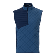 Men | Yukon Half-Zip Hybrid Vest | Maltese Blue/Fjord