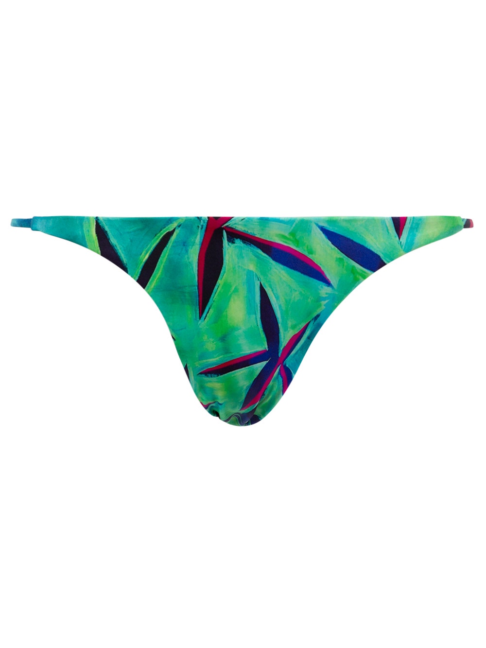 Louisa Ballou | Mini Ring Bikini Bottoms | Starfish Green