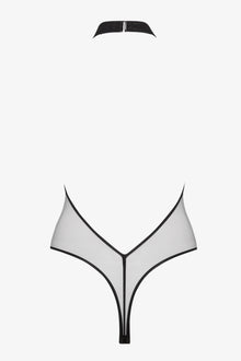 Backless One-Piece Swimsuit - Minuit | Black