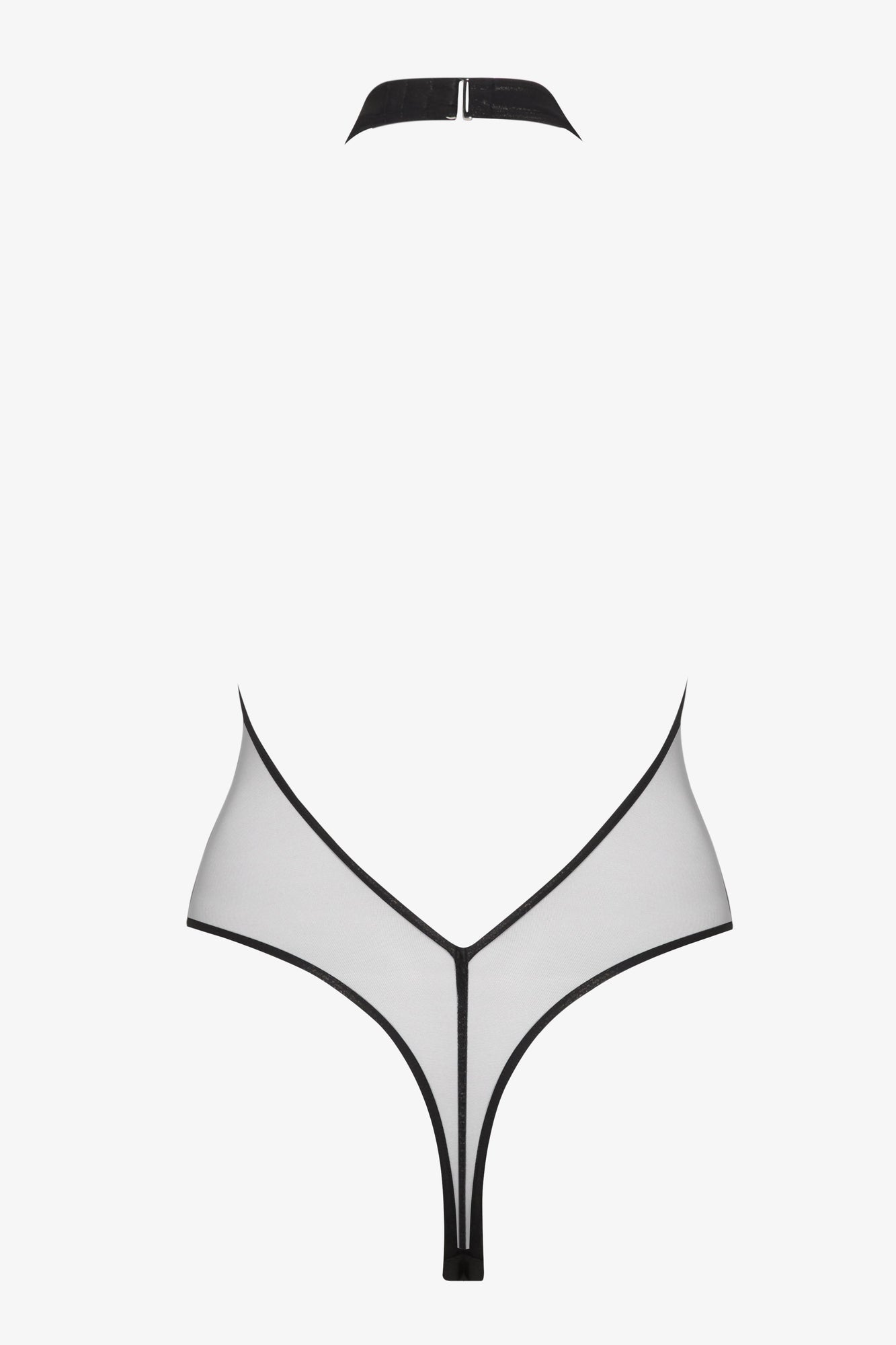 Backless One-Piece Swimsuit - Minuit | Black