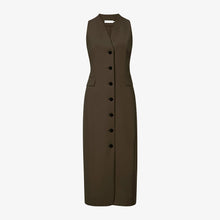 Packshot image of the Cassandra Dress - OrigamiTech in Olive
