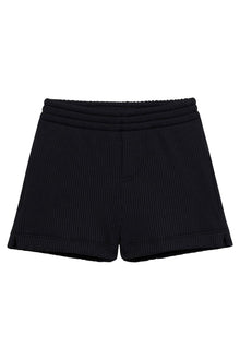 Mini Swim Trunk | Black Rib