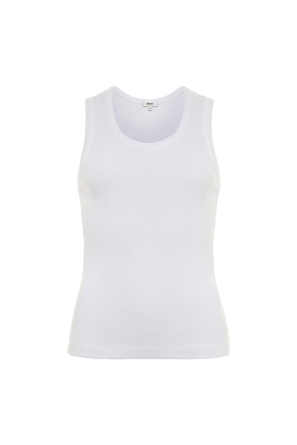 Poppy Tank (White) | White