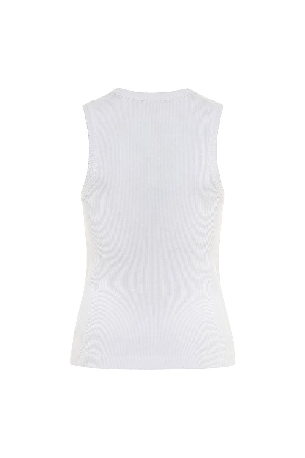 Poppy Tank (White) | White