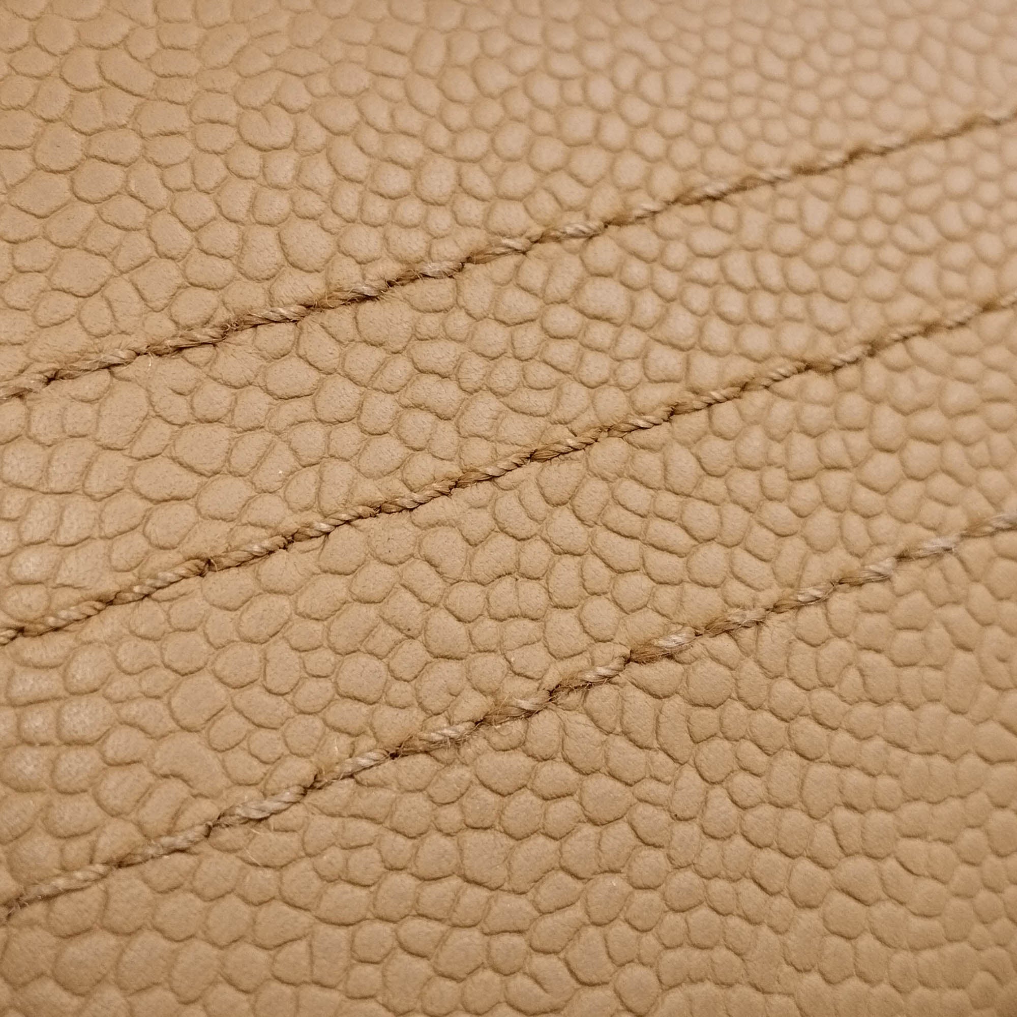 Chanel | Pre-Owned Medium Classic Caviar Pure Double Flap | Brown/Light Brown