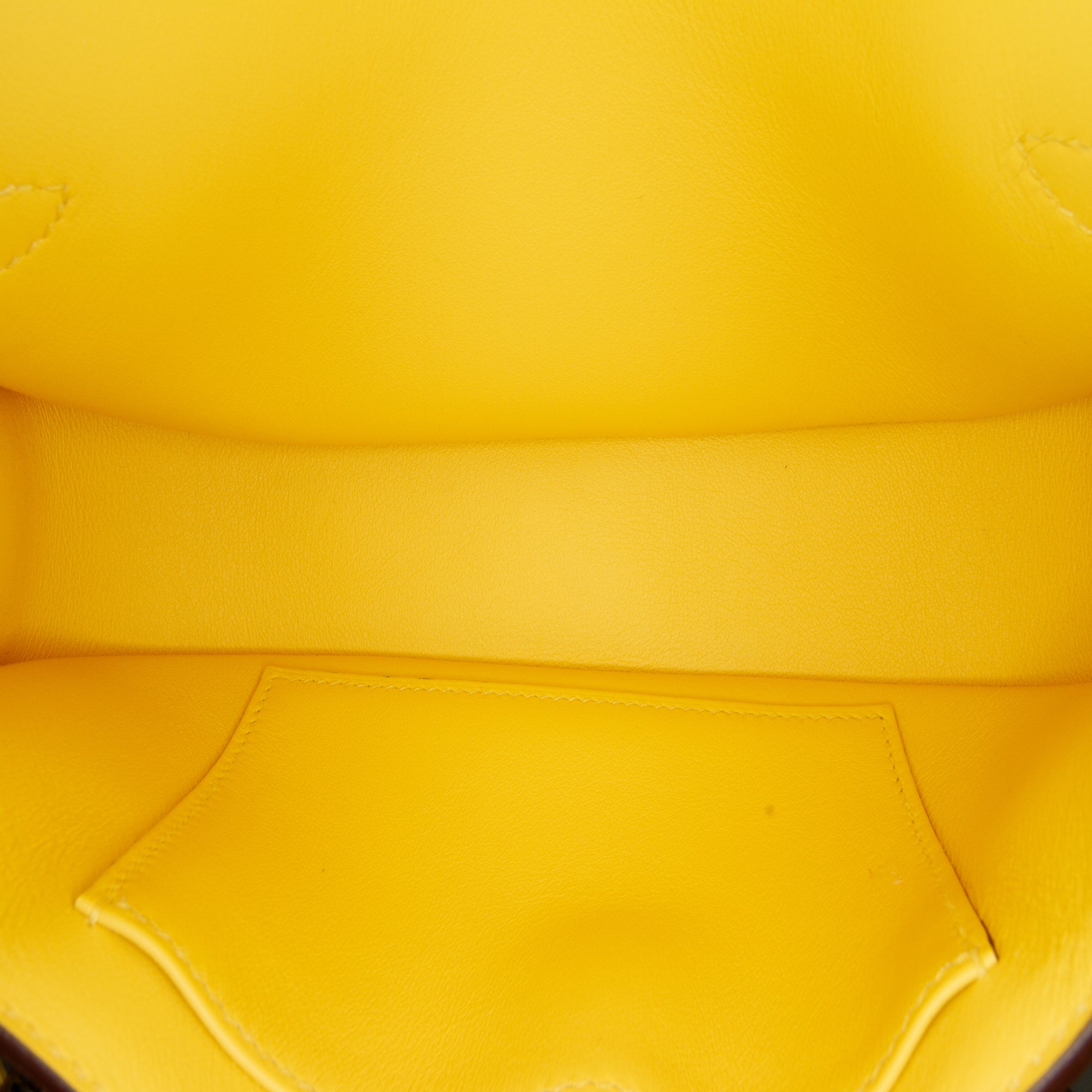 Hermes | Pre-Owned Swift Mini Jypsiere | Yellow