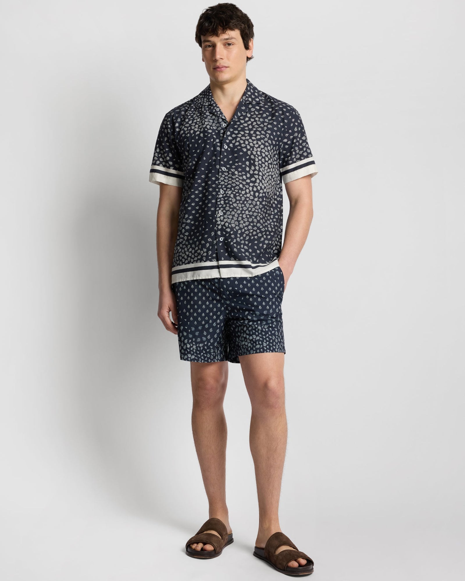 Mens | Calder Buckle 5" Swim Trunk | Midnight
