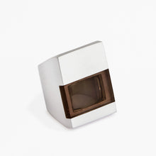 Icarus Ring | Silver | Smokey Quartz