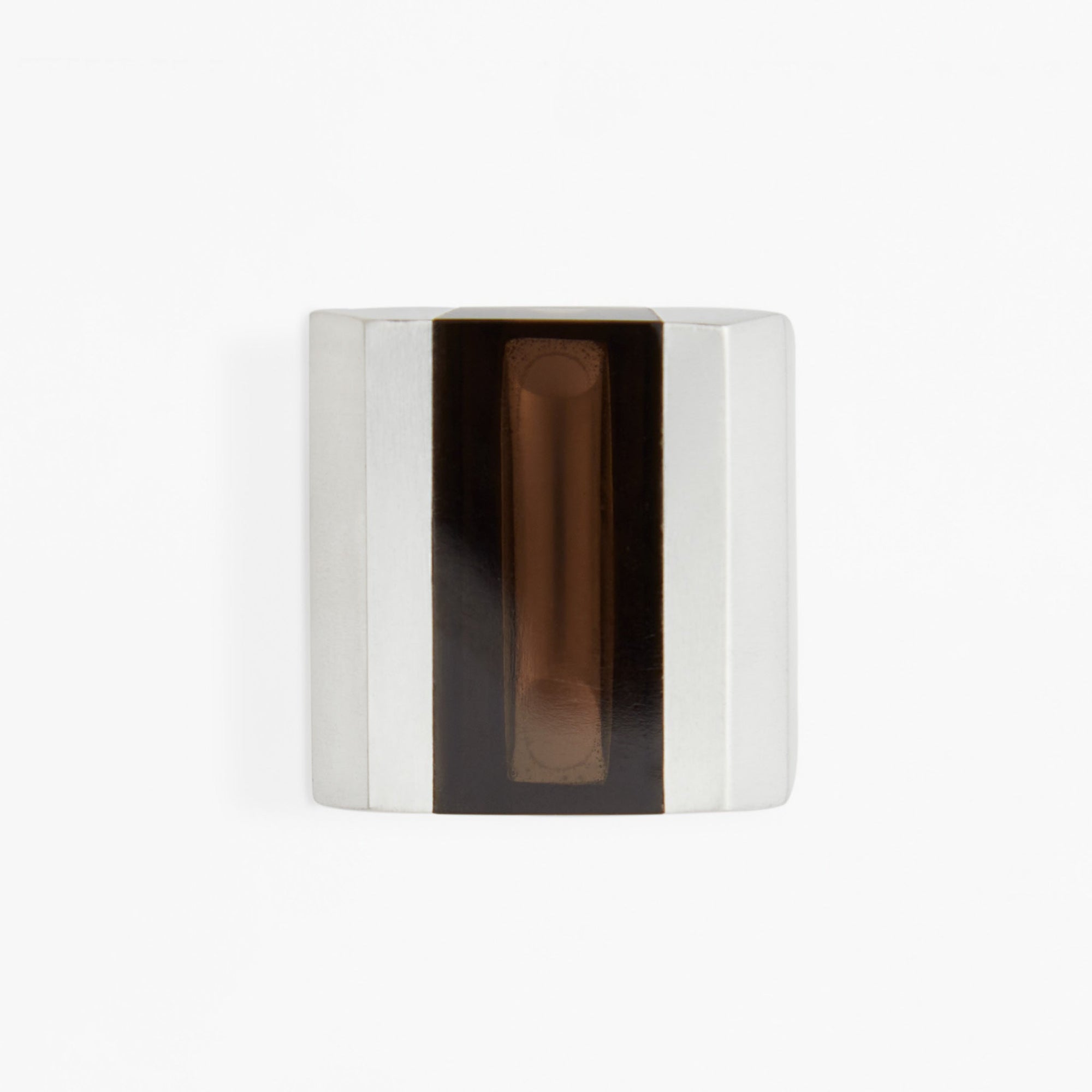 Deckard Ring | Sterling Silver | Smokey Quartz