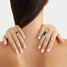 Primer Ring | Sterling Silver | Jet Black