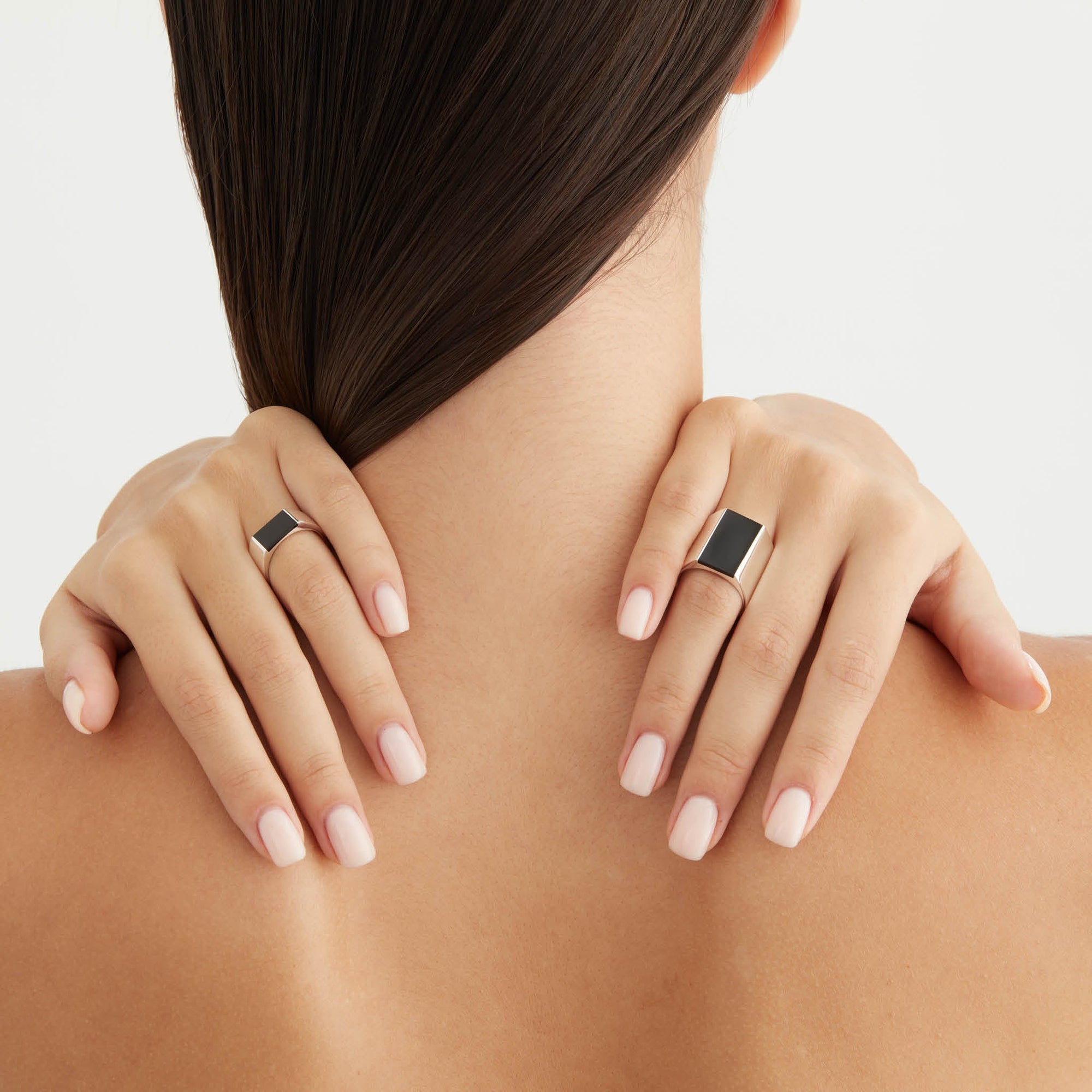Primer Ring | Sterling Silver | Jet Black