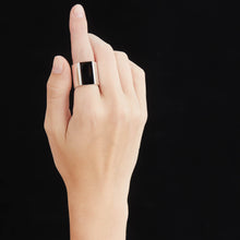 Primer Ring | Sterling Silver | Jet Black