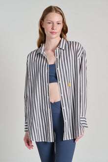 Kerri Rosenthal | Maddie Ride Soul Ride Shirt | Canvas-Charcoal