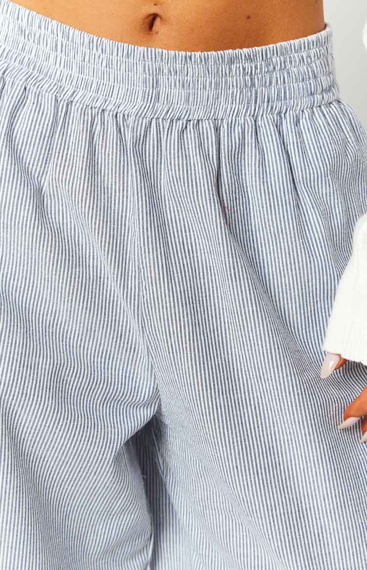 Mahalia Pants | Blue Stripe