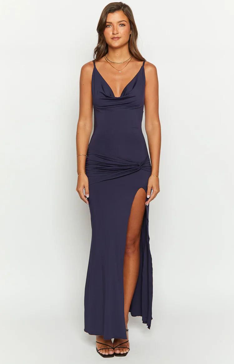 Makeo Maxi Dress | Navy