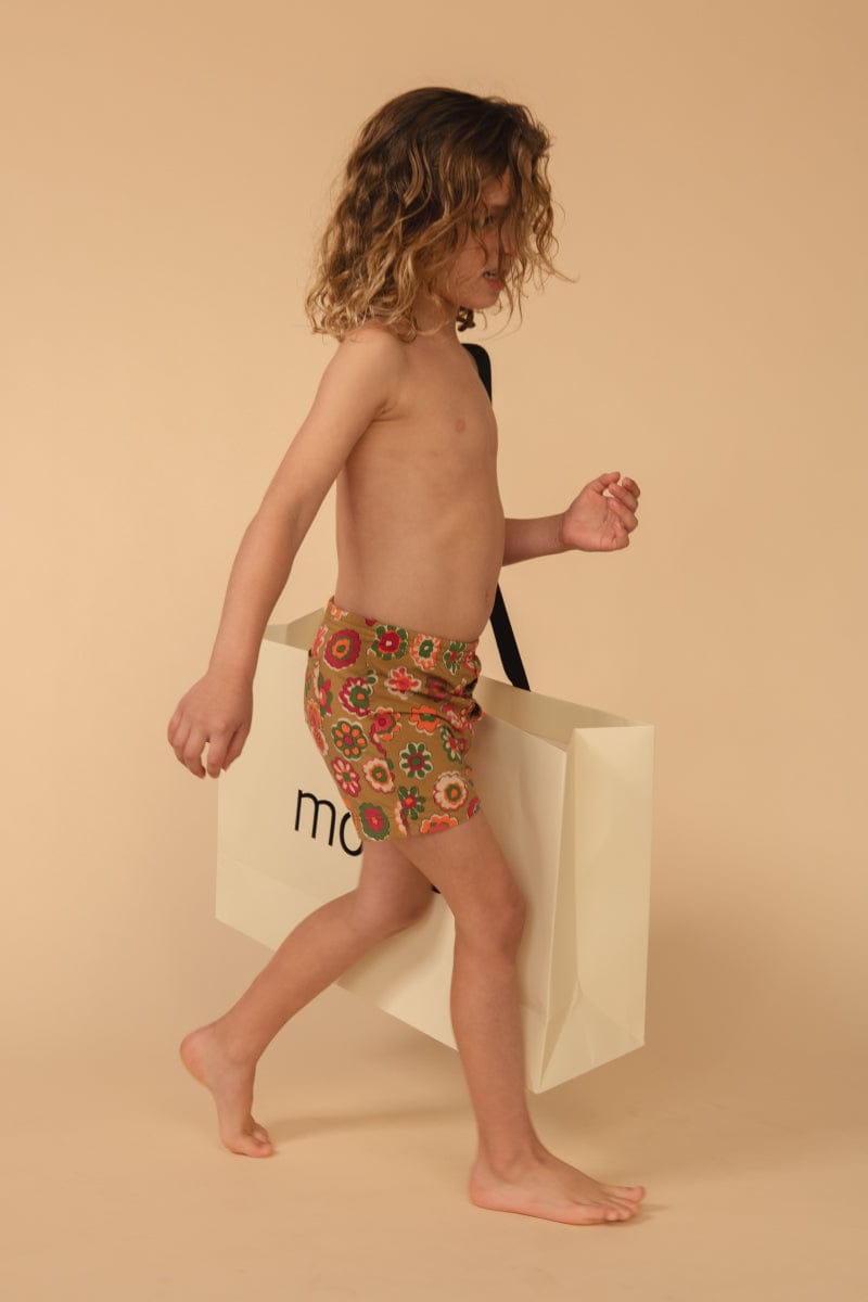 Kids | Swim Trunk | Mazzy Floral