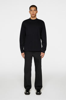 Men | Ace Mock Neck LS T-Shirt | Black