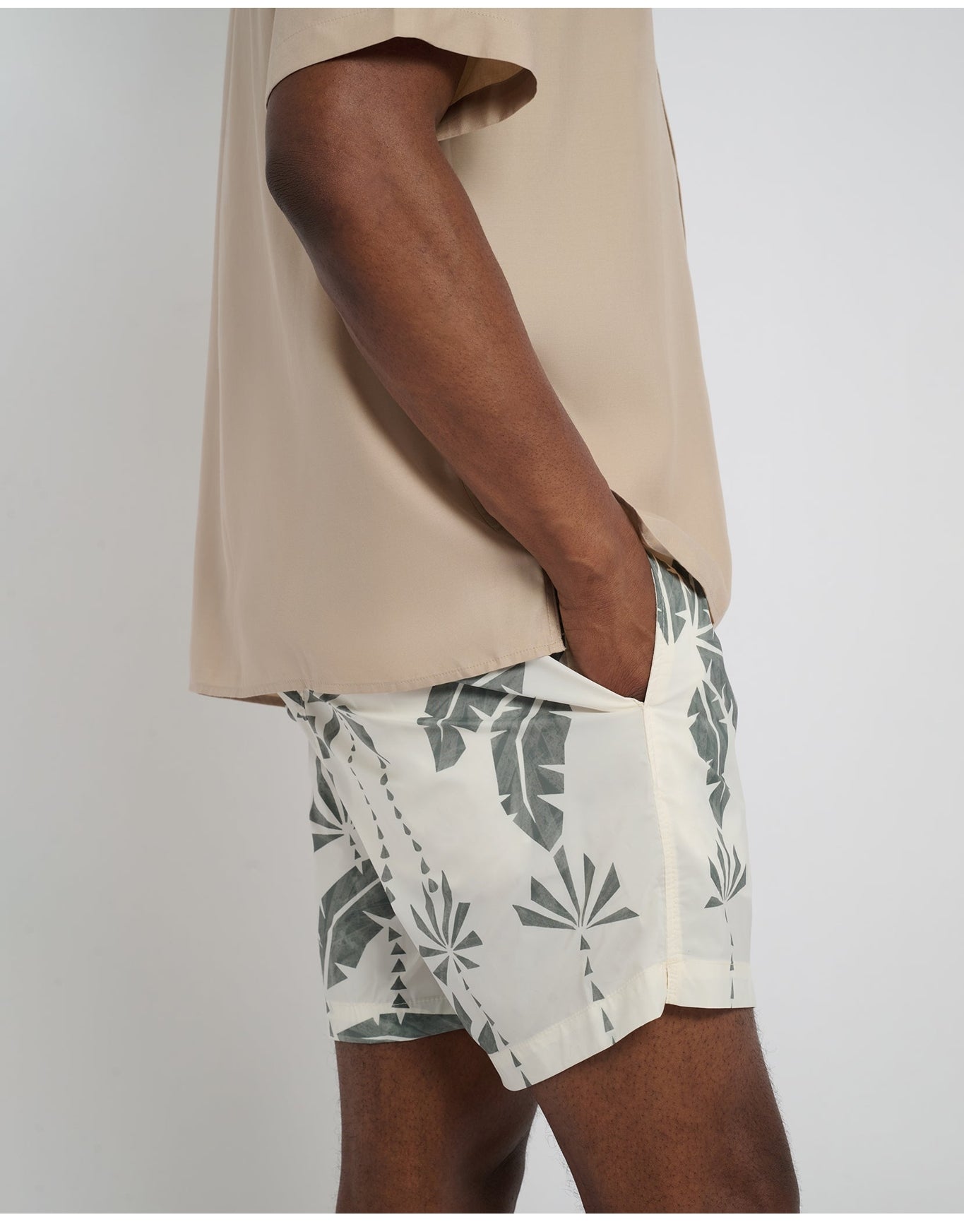 Men | Charles 5" Swim Trunk | Olive