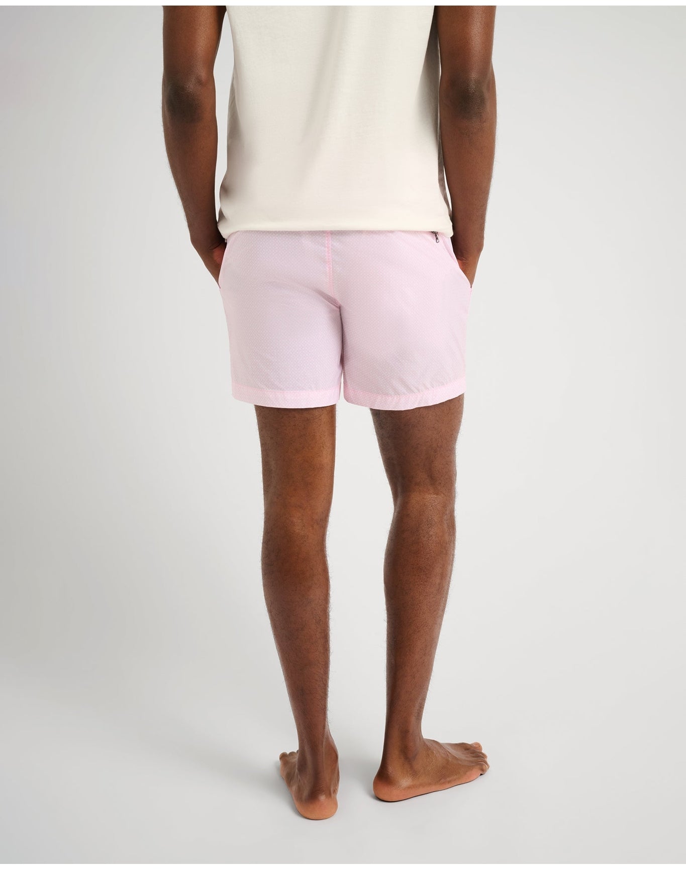 Men | Charles 5" Swim Trunk | Powder Pink