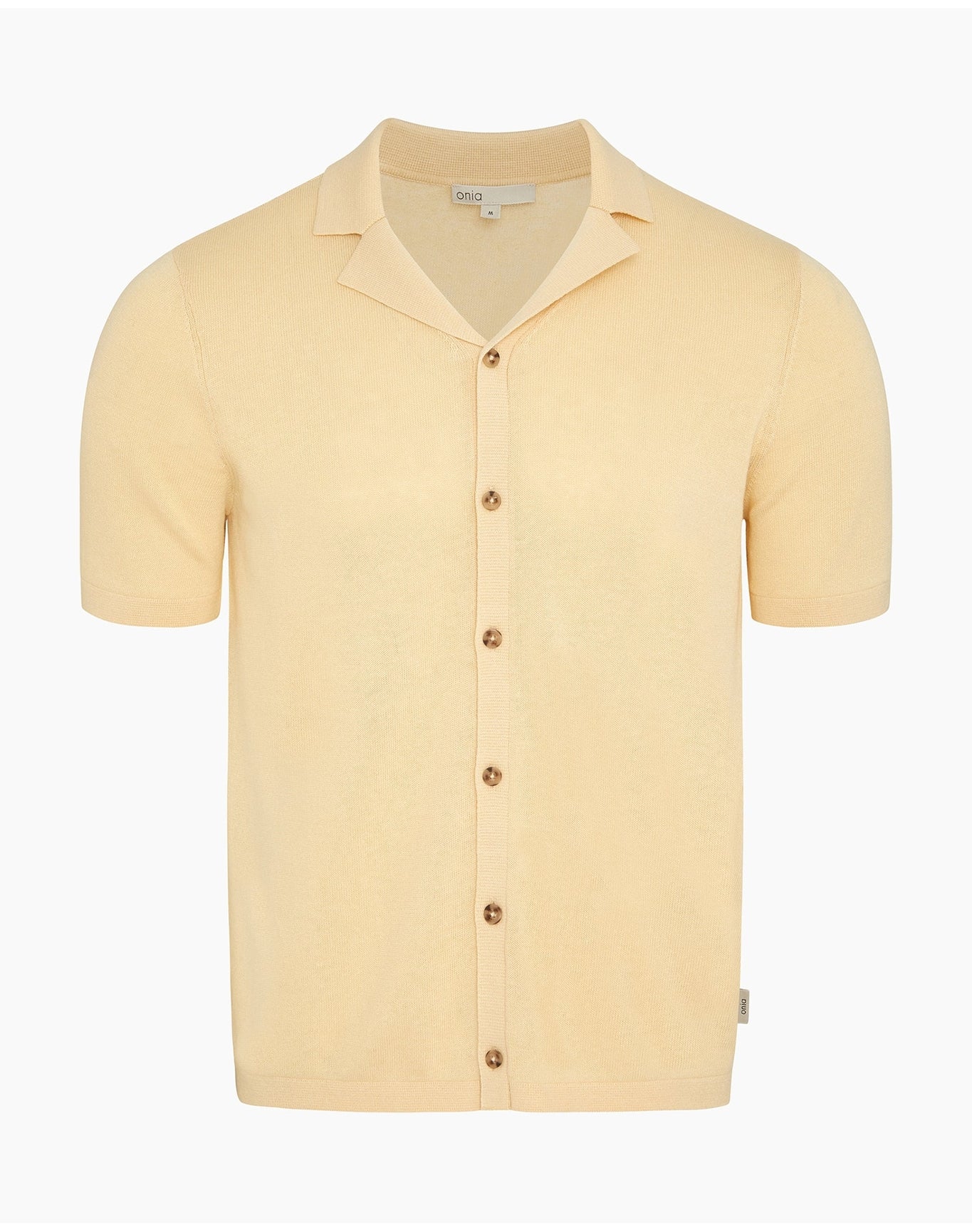 Men | Cotton Linen Camp Sweater | Wheat