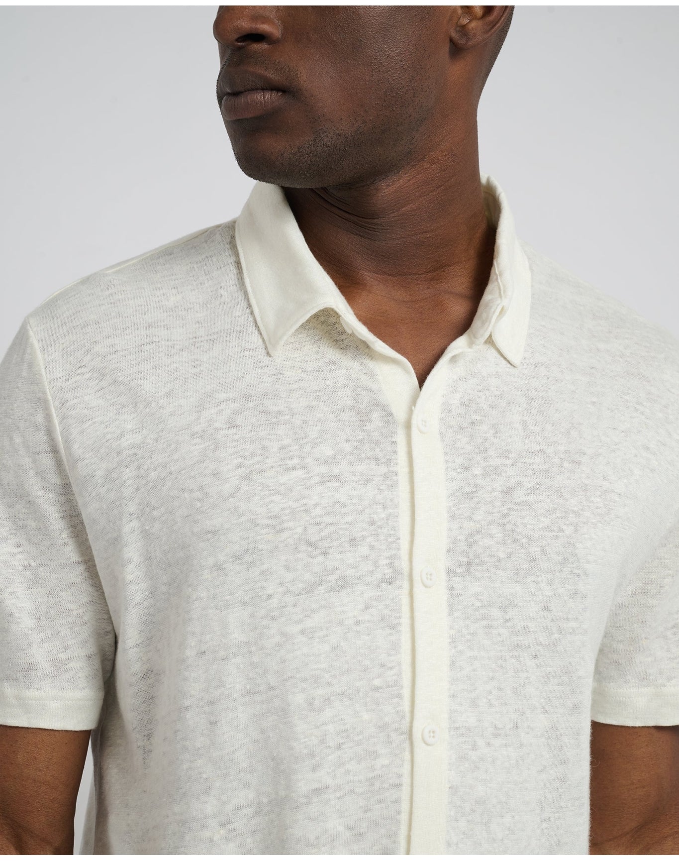 Men | Dylan Linen Shirt | White