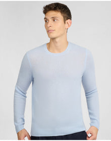 Men | Featherweight Cashmere Sweater | Soft Sky