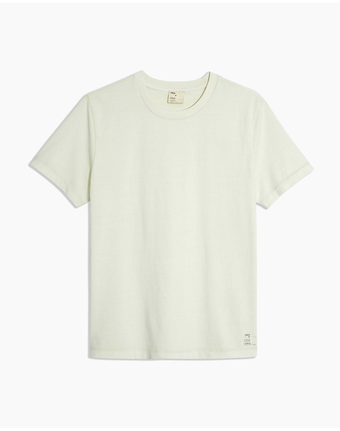 Men | Garment Dye Jersey Crew Neck Tee | Lilac