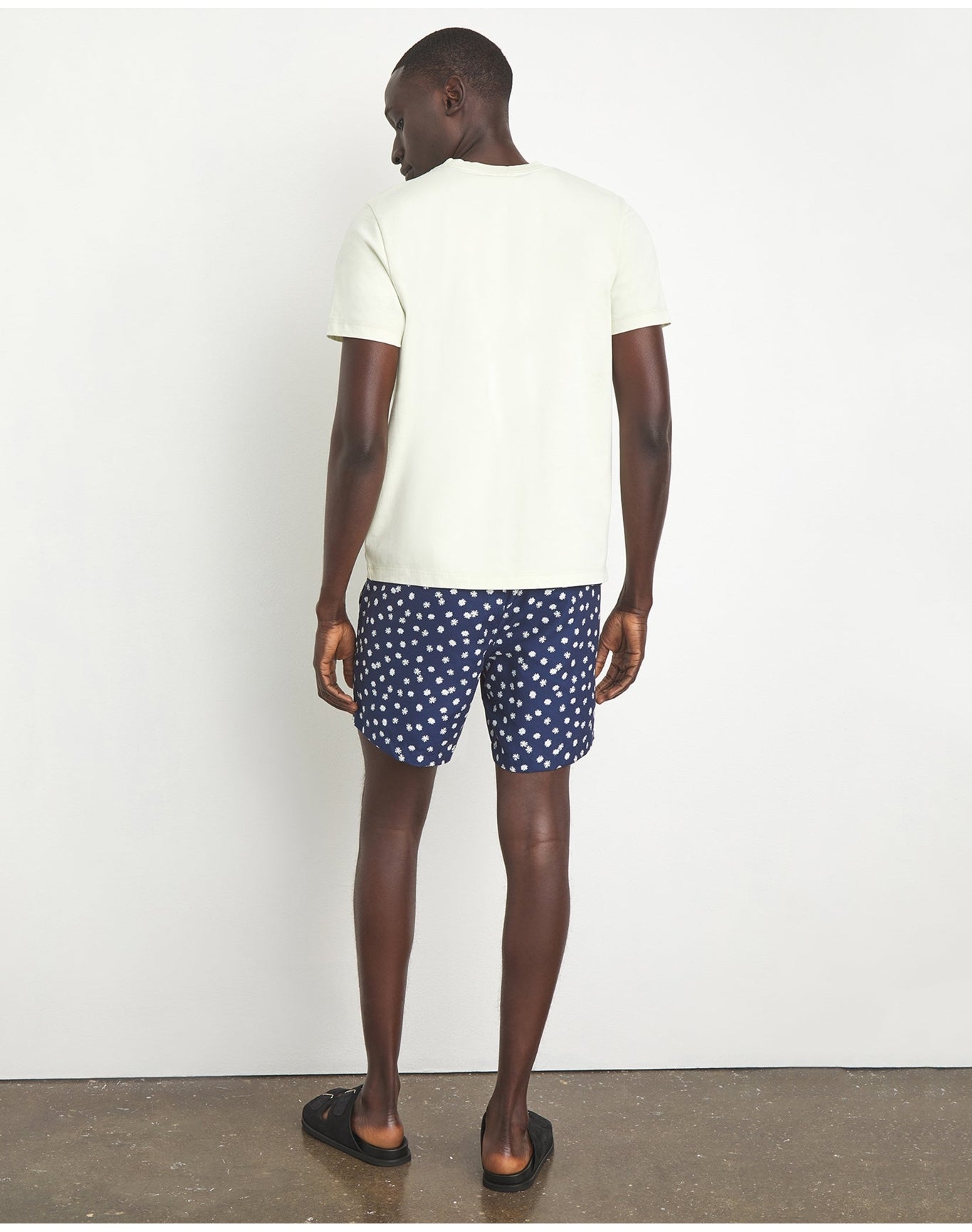 Men | Garment Dye Jersey Crew Neck Tee | Lilac