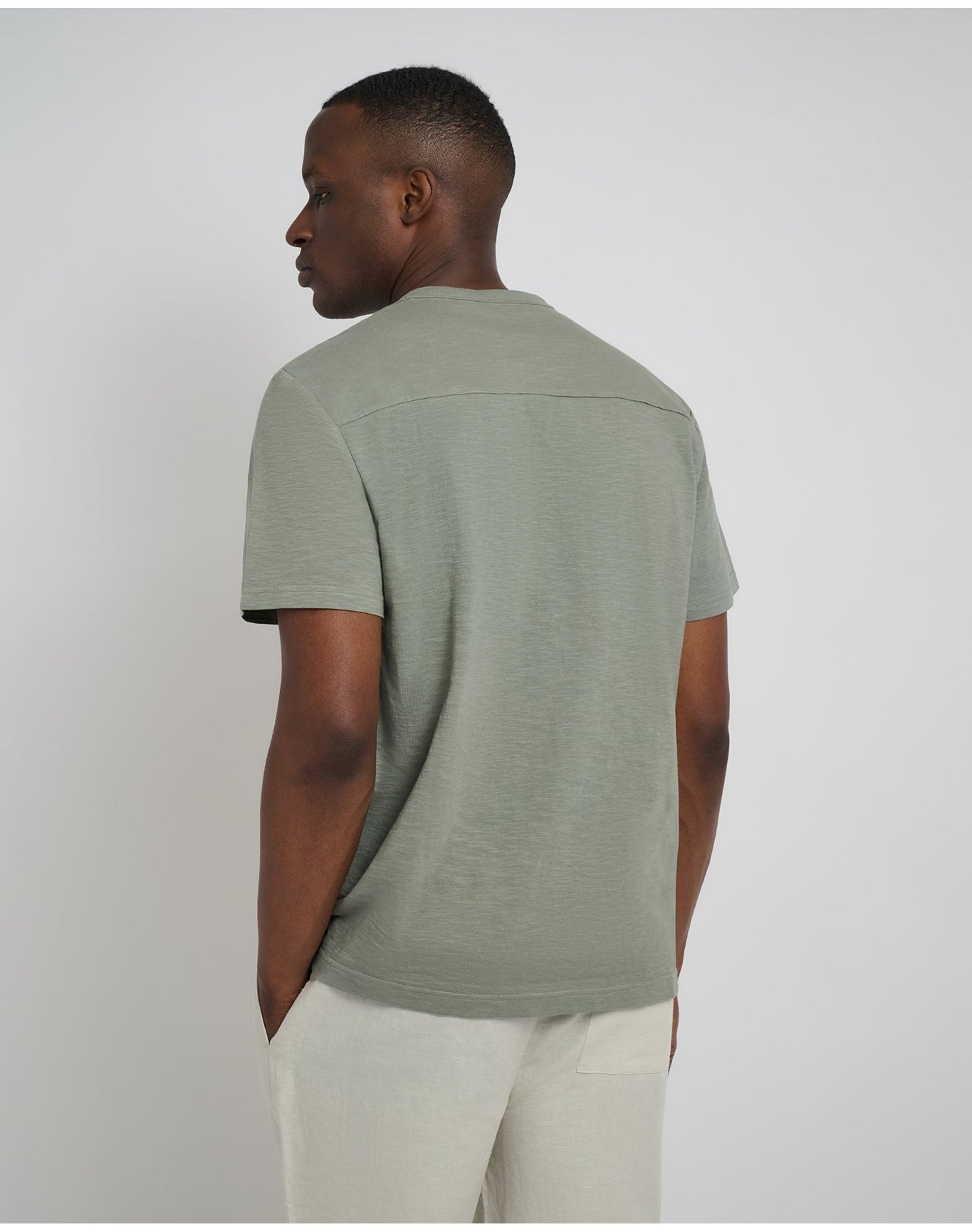 Men | Slub Tee | Agave