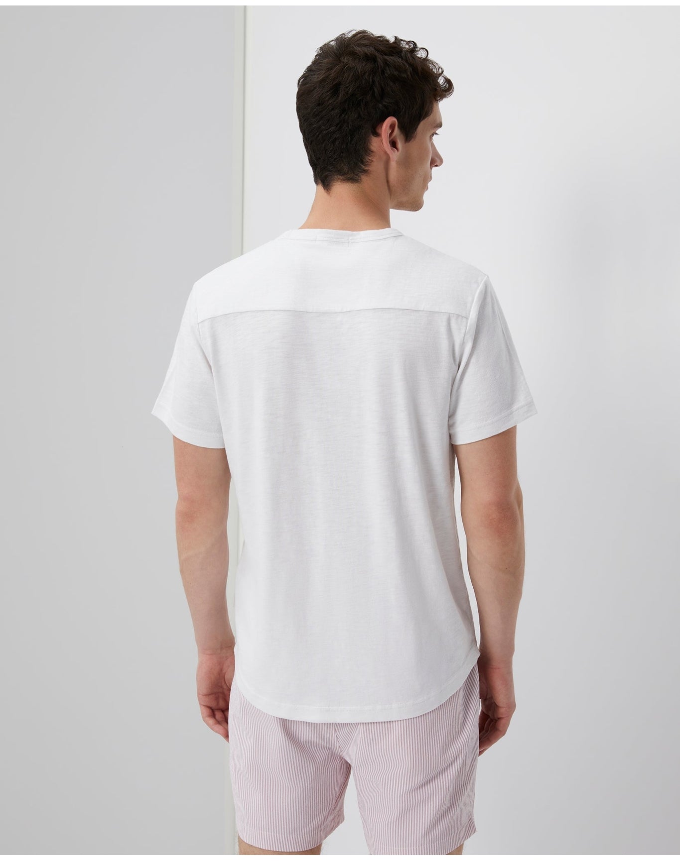 Men | Slub Tee | White
