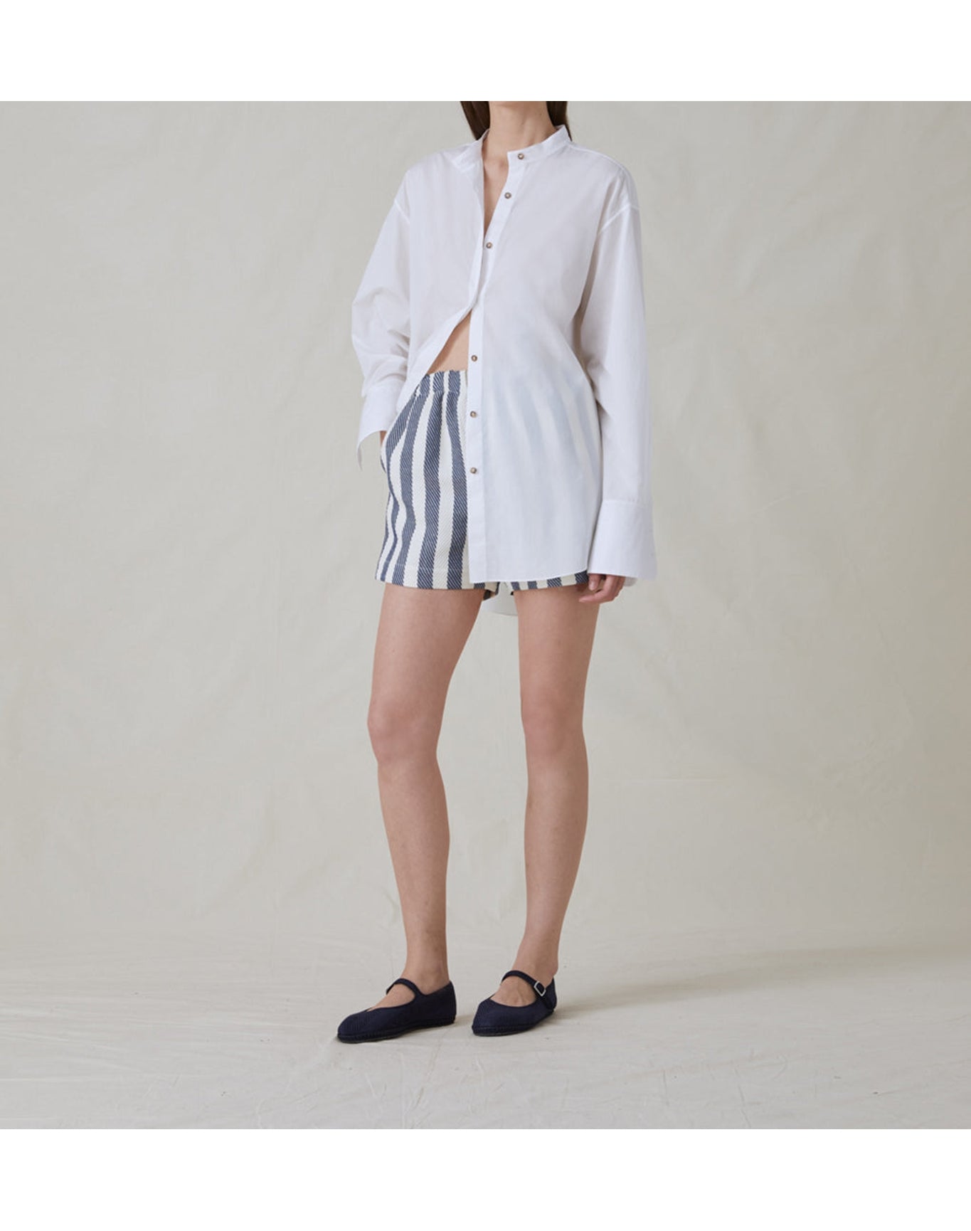 The Shorts | Navy Stripe