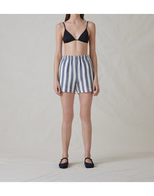 The Shorts | Navy Stripe
