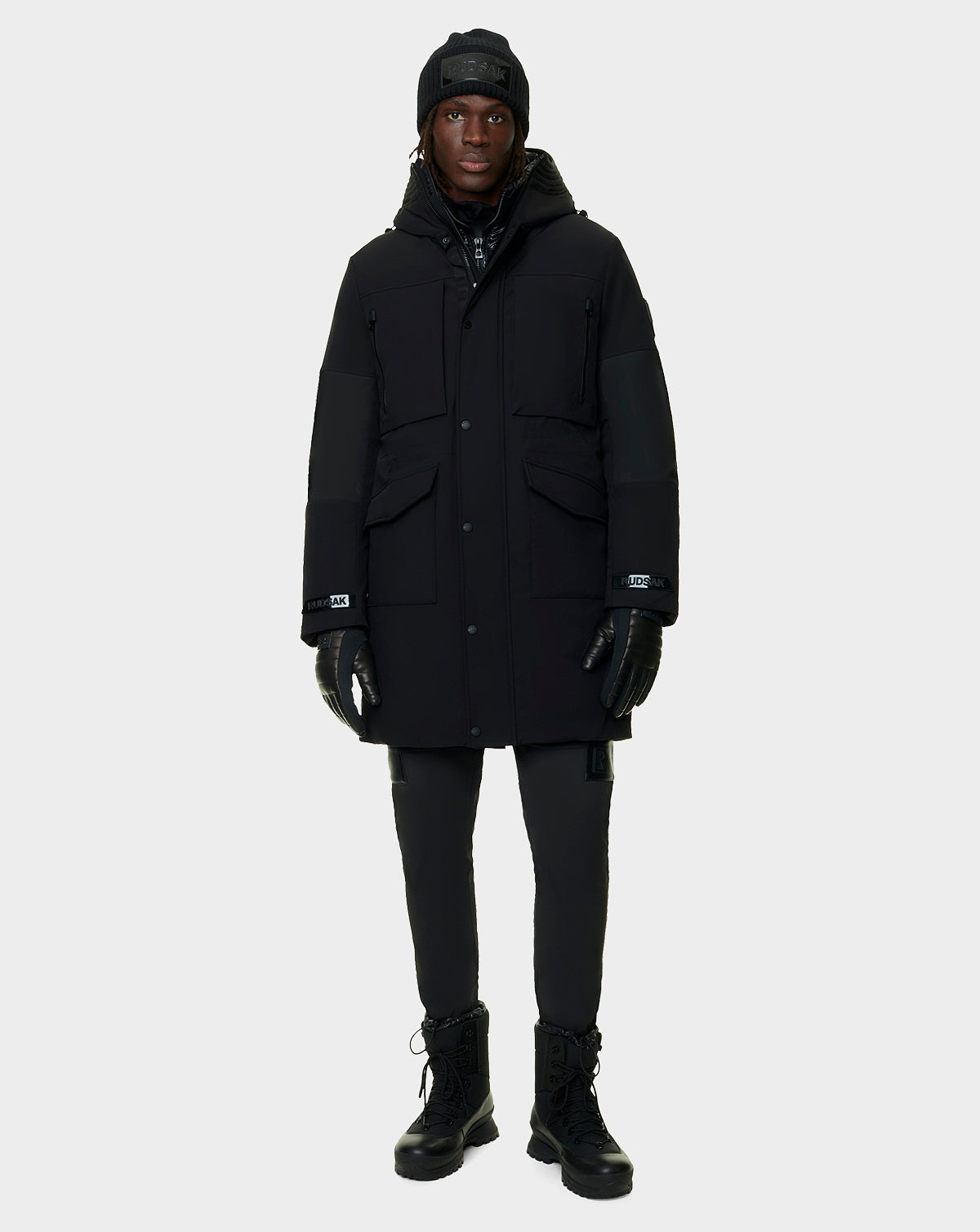 Men | HUNTER Down Parka | Black