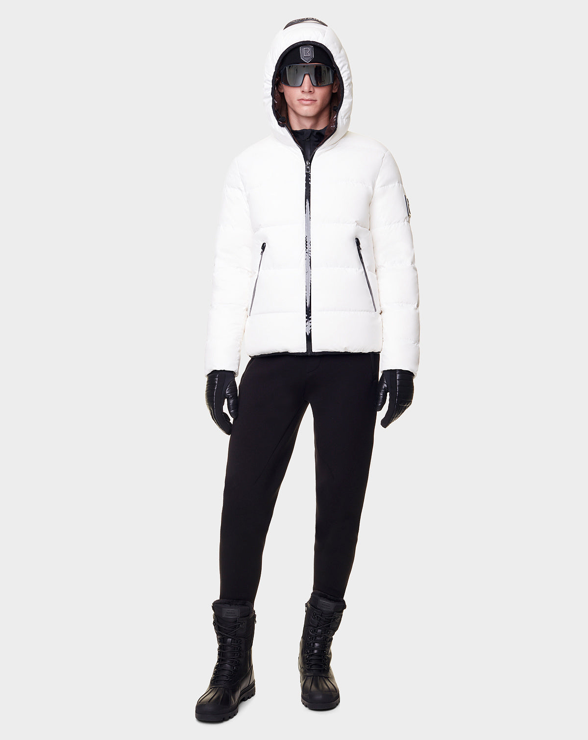 Men | CARTER Reversible Down Puffer | Chocolate