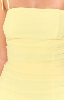 Milly Mini Dress | Yellow