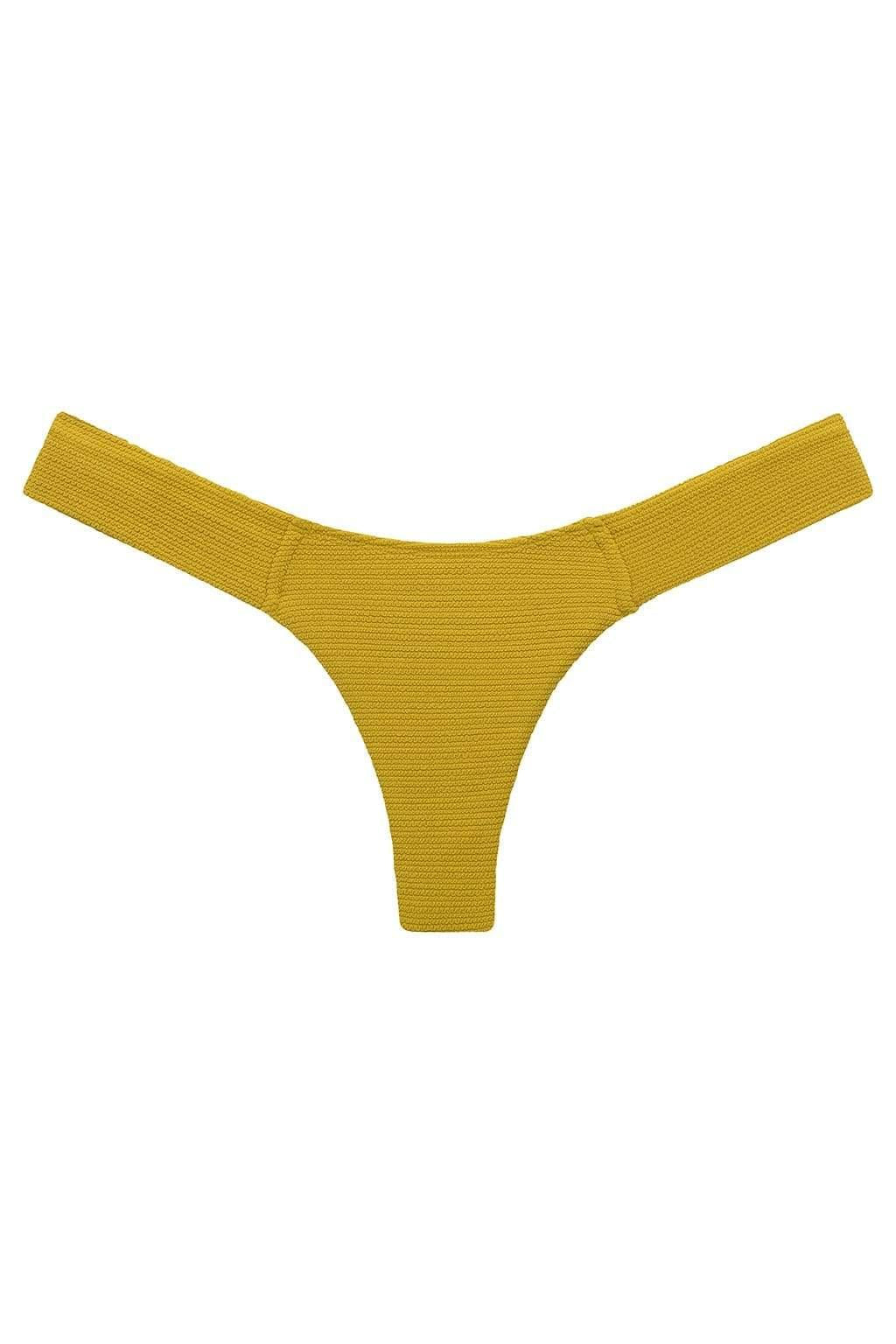 Uno Bikini Bottom | Key Lime Micro Scrunch