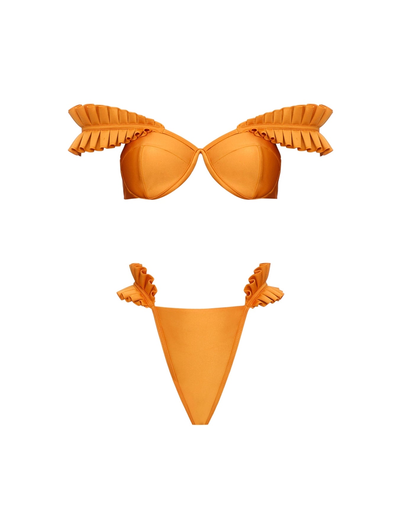 Mulan Bikini Top | Sunset Gold