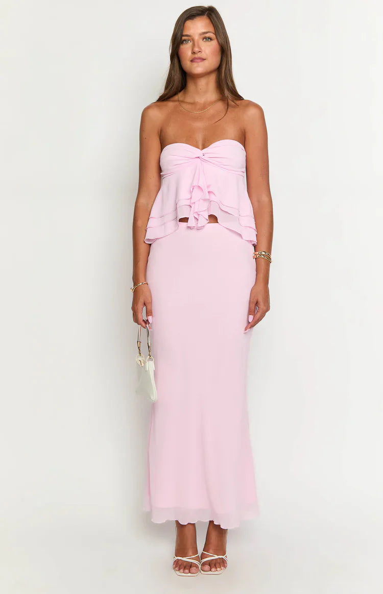 Myrna Maxi Skirt | Pink