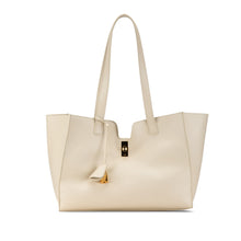 Celine | Pre-Owned Smooth Calfskin Soft 16 Cabas | White/Ivory
