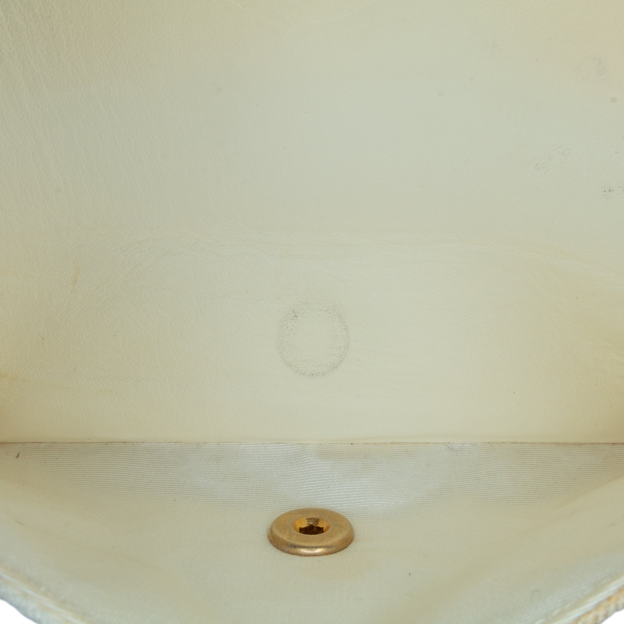 Chanel | Pre-Owned Medium Classic Printed Denim Floral Double Flap | Brown/Light Beige