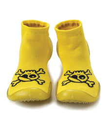 Kid | Collegien New Skull Slippers | Dusty Yellow