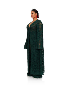 NDU Lace Pants | Emerald