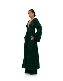 NDU Lace Pants | Emerald