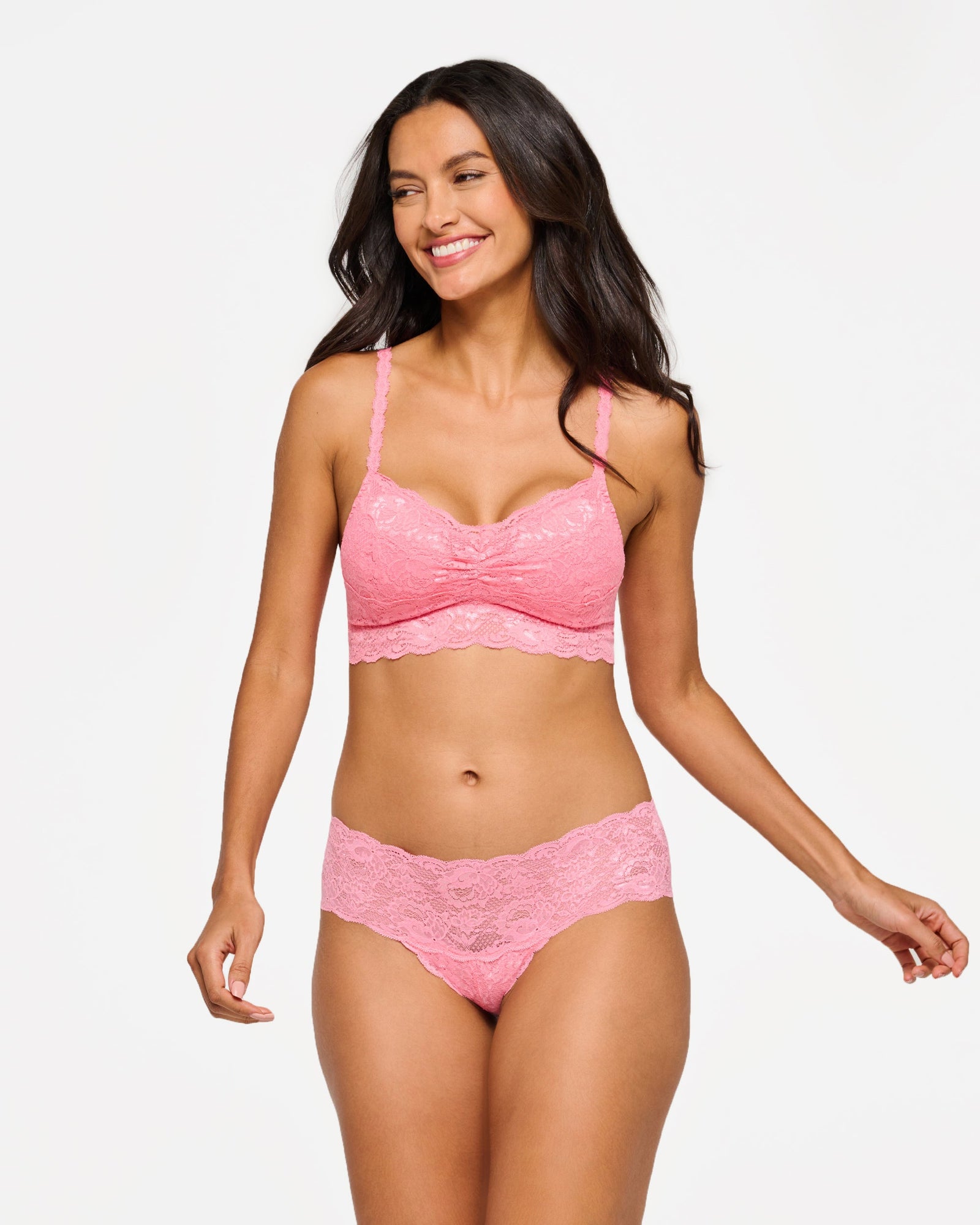 Pink Bralette - Never Say Never Sweetie Padded Bralette